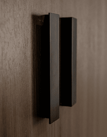 Closets de lujo a medida chapa madera natural organización premium Detalla